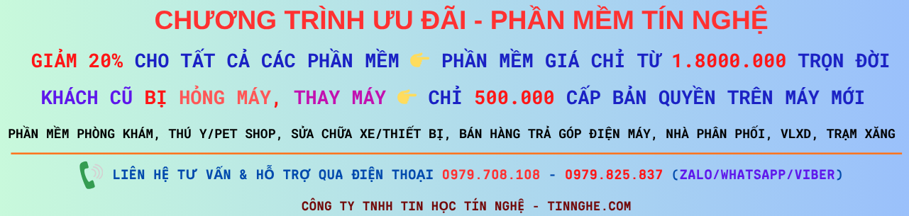 Phần mềm Tín Nghệ